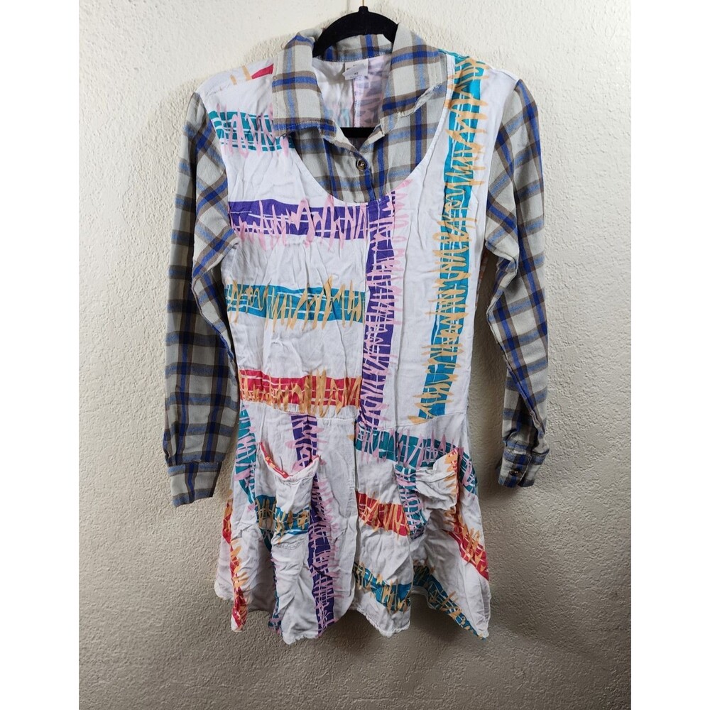 Netflix Stranger Things XS Spirit Halloween Cosplay Costume Flannel Eleven Dress
